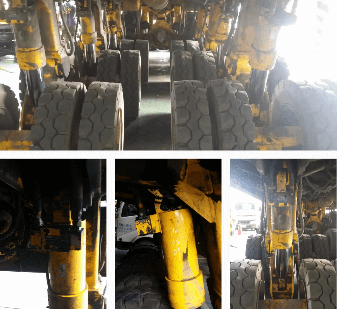 Flatbed Car Lifting Hydraulic Cylinder for a government project_application